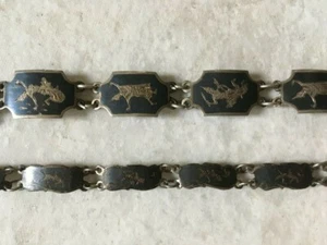 2 Vintage Sterling Silber SIAM Nielware Armbänder - Bild 1 von 6