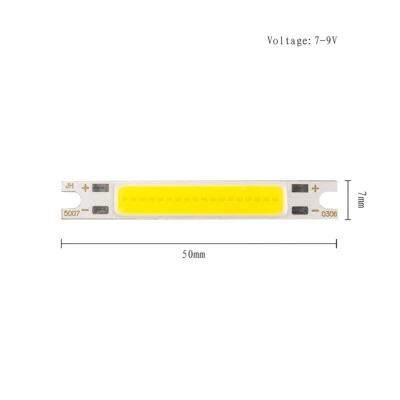 50*7mm 4W DC 9V LED COB Chip Light for Table Lamp Wall Bulb Warm Cool White - Image 1 of 4