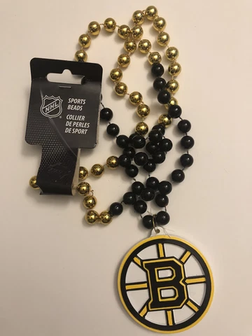 NHL Boston Bruins Hockey Sports Beads Necklace New Cover