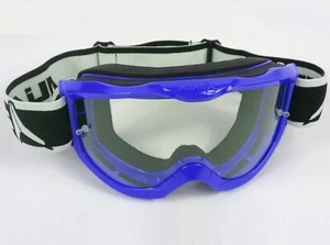 CHILDRENS MOTOCROSS GOGGLES BLUE MX ALIAS RIVAL BIKE ENDURO QUAD JUNIOR MTB - Picture 1 of 3
