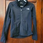 The North Face black fleece zip up jacket womens small
