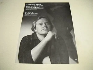 REX ALLEN JR. Country Music se renueva a sí mismo original 1979 CB promoción anuncio de exhibición - Imagen 1 de 1