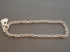Moderno collar de eslabones de cadena de plata de ley .925 con sello - 37 g - 40 cm - Imagen 1 de 9