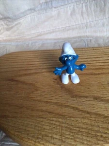 Vintage 1969 Peyo Schleich PV Brainy Schlumpf Figur Made in Hong Kong - Bild 1 von 3