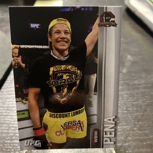 2015 Topps Champions UFC Fighter Julianna Pena Card #67 MMA
