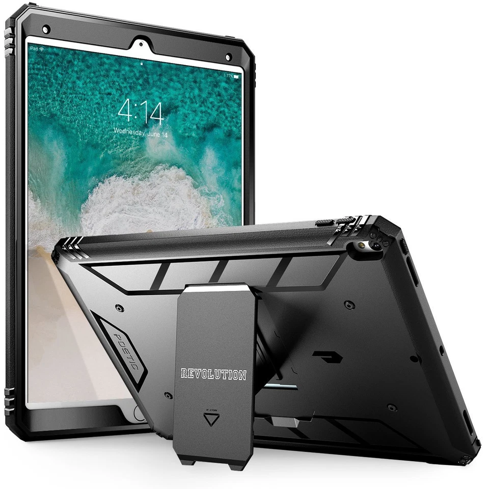 Kickstand Tablet Case For iPad Pro 10.5 / 9.7 / Pro 12.9 Dual Layer Cover - Image 1 of 4