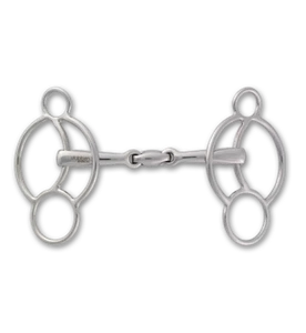 Stubben Steeltec EZ Control 3-Ring Gag - Picture 1 of 1