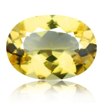 Entrancing 4.90ct aaa Golden Yellow Color 100% Natural Beryl mined at Brazil - Image 1 of 4