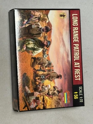 Figurines au 1/72. STRELETS M143, Patrouille Long Range WW2. - Photo 1/4