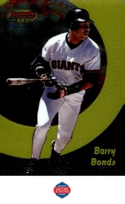 1998 Bowman's Best #3 Barry Bonds - Image 1 of 2