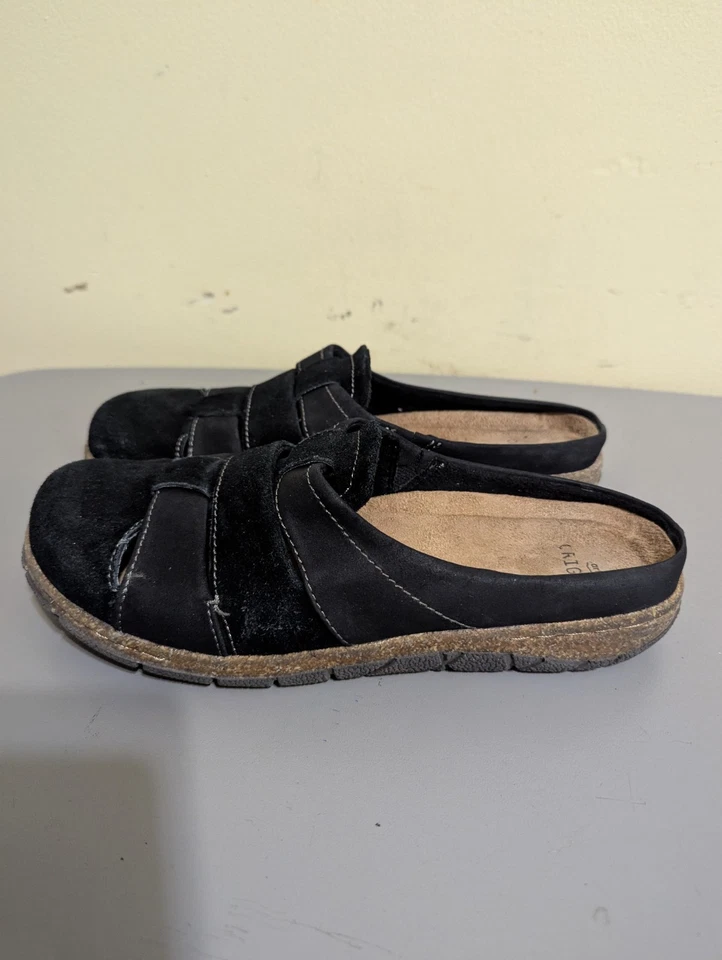 Sandalias Ellery Mules Earth Origins para mujer talla 9M negras. Foto 1 de 4