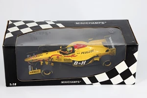 1997 Minichamps F1 1/18 Jordan 197 Ralf Schumacher Giancarlo Fisichella Bensons - Picture 1 of 4