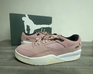 Nike Air Jordan Flight Court Pink Black Sail Noir HF3255-601 Men's Size 11.5 NEW - Picture 1 of 11