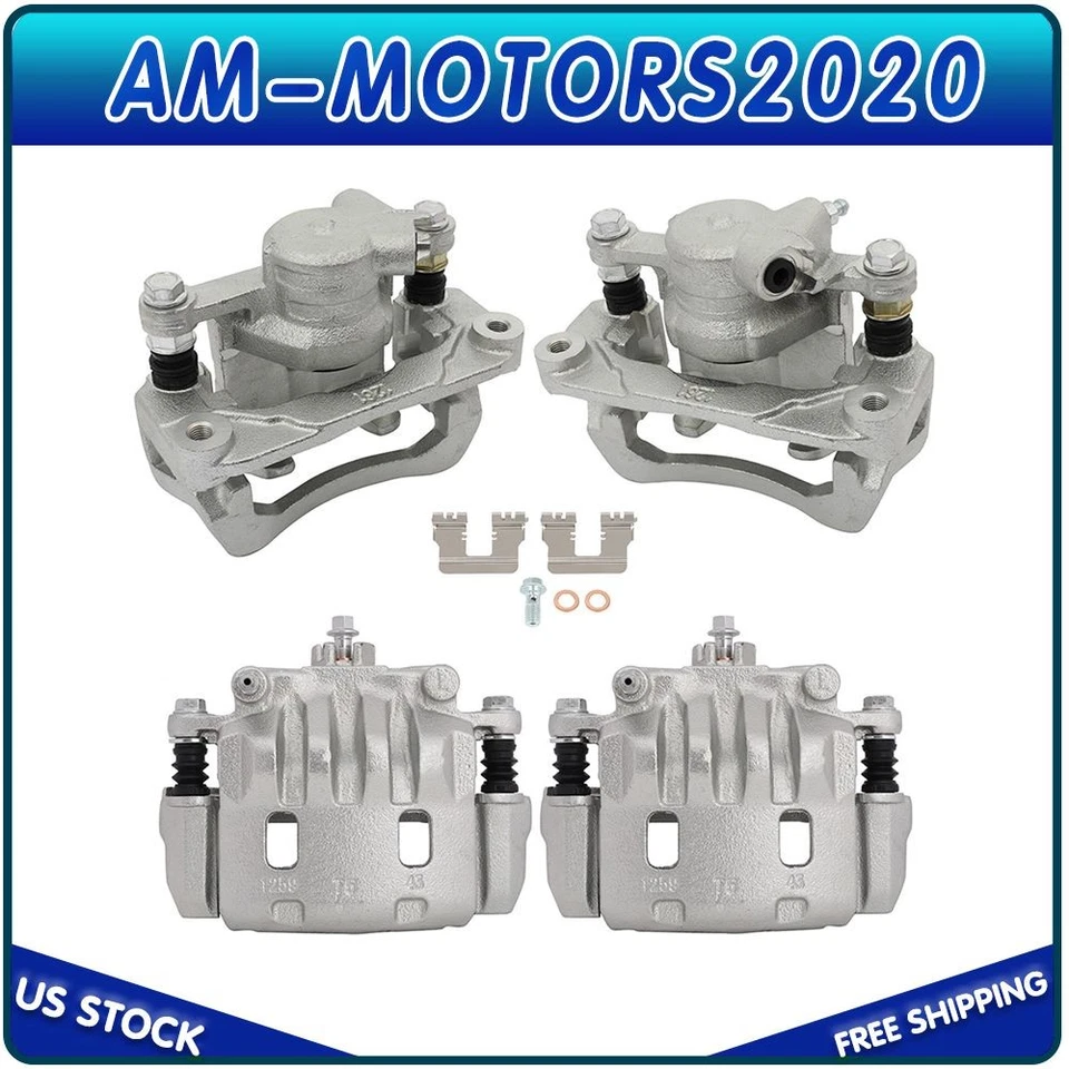 Pinzas de freno delanteras y traseras con kit de soporte para Subaru Impreza 2008-2011 Foto 1 de 1