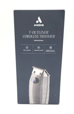 Andis Professional Cordless Cord T-Outliner Li Trimmer 74055 Charge Stand - Image 1 of 4