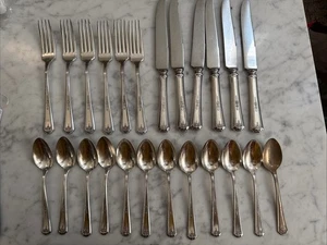 Juego de cubiertos Oneida Glenmore de colección 25 piezas plato de plata cucharas tenedores cuchillo de cena - Imagen 1 de 9