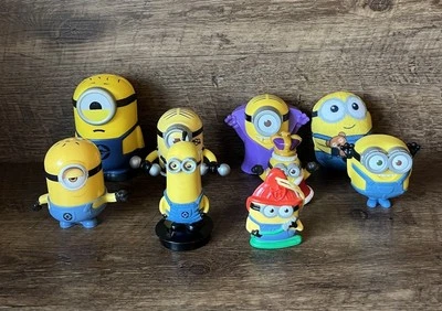 MINIONS Figures Lot Mini Plush Mcdonalds Kids Toys Collectible Ships Fast - Image 1 of 4