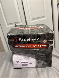 Radio Shack 43-3105 3 canali FM sistema interfonico wireless nuovo scatola aperta danni - Foto 1 di 5