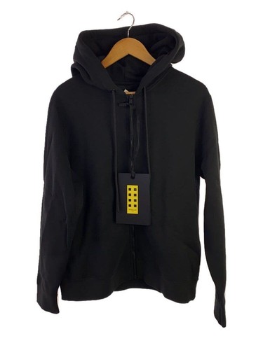Felpa con cappuccio e zip MONCLER M cotone nero H20928G00010 809KXHOODIE usata