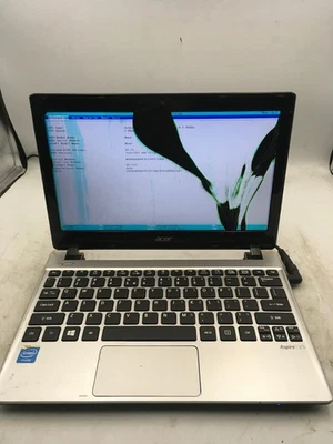 ACER ASPIRE V5 131 - BOOTS TO BIOS/BAD LCD - INTEL CELERON - 4GB RAM - READ - BB - Image 1 of 4