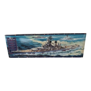 VTG 1984 Revell USS New Jersey Model BB-62 5214 1:350 Scale Open Box - Picture 1 of 6