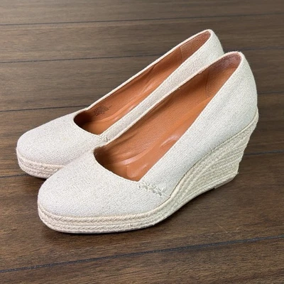 Cuña Lucky Brand lk Imula tejido natural talla 8,5 Foto 1 de 4