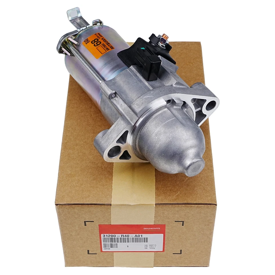 OEM 31200-R40-A01 Starter For 2008-12 Honda 2.4L / Accord CR-V Element Acura TSX Foto 1 de 4