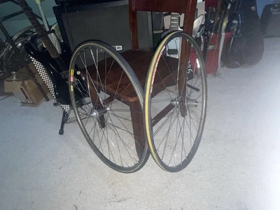 Juego de llantas tubulares delanteras y traseras 700C 32H Bujes Zipp Mavic Gl 330 freno de llanta Foto 1 de 4