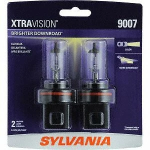 SYLVANIA - 9007 XtraVision - Farol de halogênio de alto desempenho, 2 lâmpadas - Imagem 1 de 1