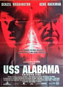 Poster Cinema Uss Alabama Denzel Washington Gene Hackman - 120 X 160 CM - Picture 1 of 1