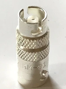 KINGS BNC FEMALE TO MINIATURE BNC MALE 75 OHM RF ADAPTOR KM-91-03 fd5f98 - Picture 1 of 6