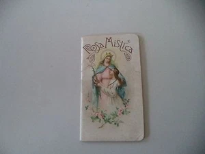ROSA MISTICA SERTO DI FIORI ALLA VERGINE PEL MESE MARIANO 1903 BERTARELLI MILANO - Imagen 1 de 1