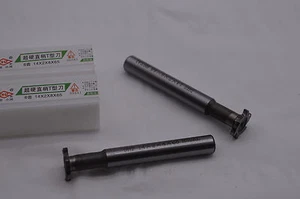 2pc 14×2×8×65 T-type milling cutter 14mm×2mm 6Flute End Mill Cutter CNC HSSAL - Picture 1 of 3