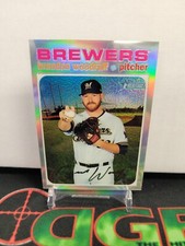 2020 Heritage Brandon Woodruff 370/571 #THC-374 Milwaukee Brewers 