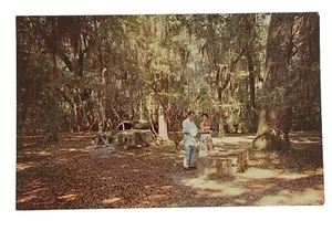 Burying Ground Fort Frederica National Monument St Simons Island GA Postcard - Picture 1 of 2