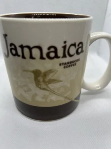 Starbucks Jamaica 2018 Global Icon Coffee Mug 16 ounce Hummingbird Bird - Picture 1 of 6