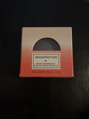 New Browfection Brow Powder Duo Dark Mocha / Ebony .06 Oz European Wax Center - Image 1 of 3