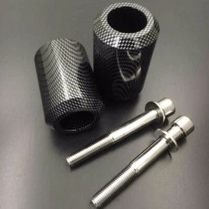 Carbon Frame Slider Fall Crash Protector For Yamaha FZ6 FZS600 FZ6N FAZER FZ-6S - Picture 1 of 5