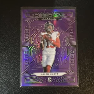2023 Panini Obsidian Jalin Hyatt #175 Rookie Purple Flood #8/13 FOTL Exclusive - Picture 1 of 2