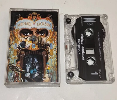 Michael Jackson - Dangerous REISSUE 2004 - indonesia tapes RARE - Image 1 of 4