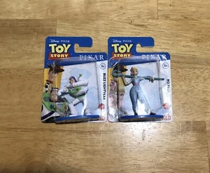Neu Disney Pixar Toy Story Buzz Lightyear und Bo Peep Micro Sammlung Figuren - Bild 1 von 5