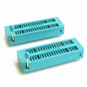 2x 40 pin Universal ZIF Socket Sockets Test DIP IC's IC - Picture 1 of 4