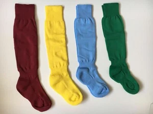 Kids Boys or Girls Football Socks - Hockey Soccer Rugby Sports School PE - Picture 1 of 2