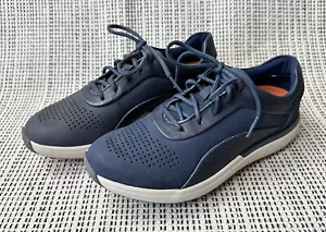 Neu im Karton Clarks Unstructured Un Cruise Lace Größe 5 Medium marineblau Kombi-Sneaker Schnürschuhe - Bild 1 von 18