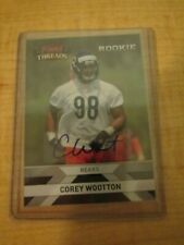 2010 Panini Threads Silver Signatures Corey Wootton 194/499 Rookie Card #217