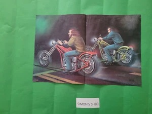 Easyriders Magazine , David Mann Poster 42cm x 27cm - Picture 1 of 1