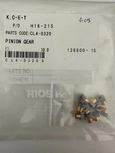 HIOS PINION GEAR CL4-0320 (Hios accessory part) (10 pcs/pack) - Picture 1 of 1