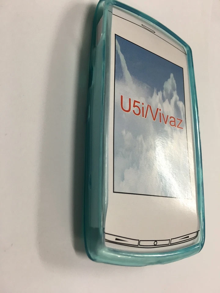 Sony Ericsson Vivaz U5a, U5i, Kurara TPU Jelly Case Cover in Blue JCSEVIVAZBP-A - Image 1 of 4