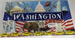Washington in a Box Authentic Landmark Edition w/Custom Washington Tokens NEW  - Picture 1 of 12
