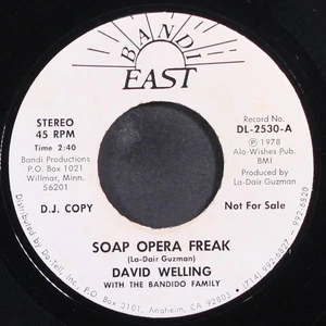 DAVID WELLING: soap opera freak / in the middle of minnesota BANDI EAST 7" - Picture 1 of 2